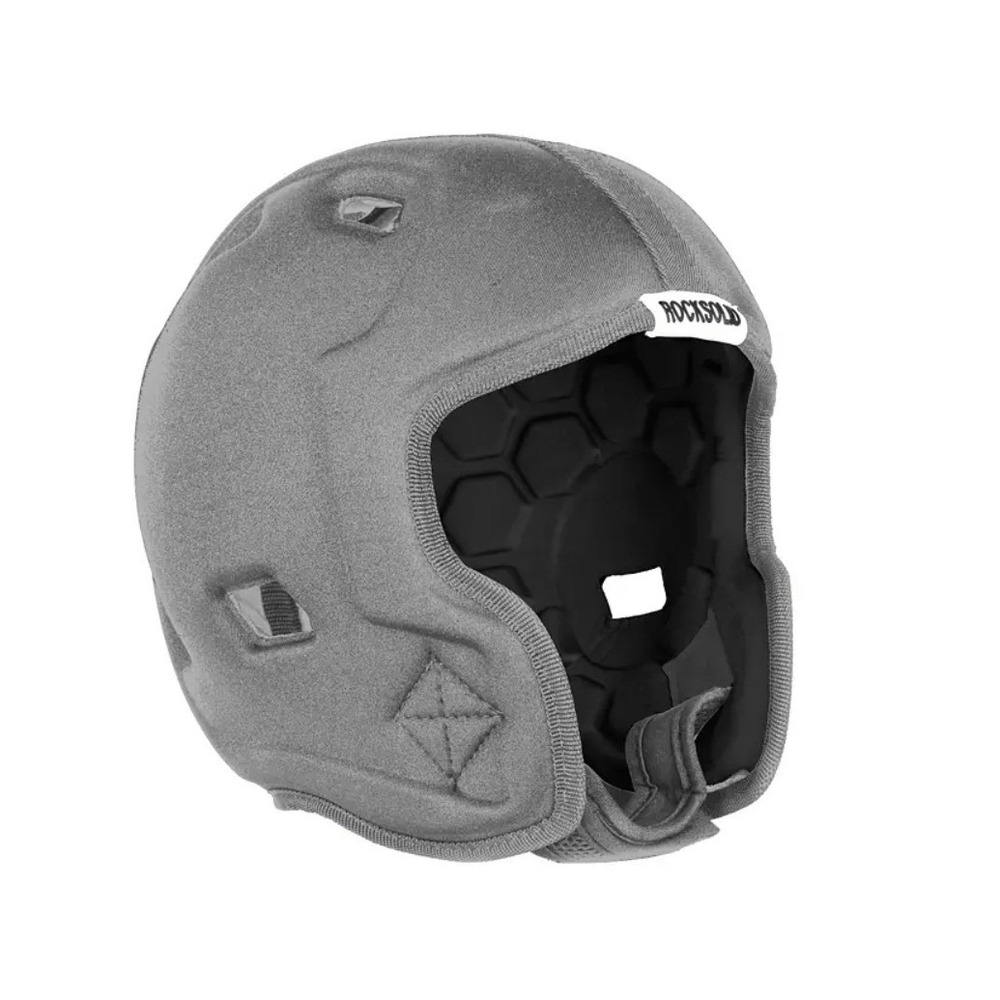 RockSolid RS2 Soft Shell Flag Football Head‎ Gear Helmet Gray RS2-GY Mens